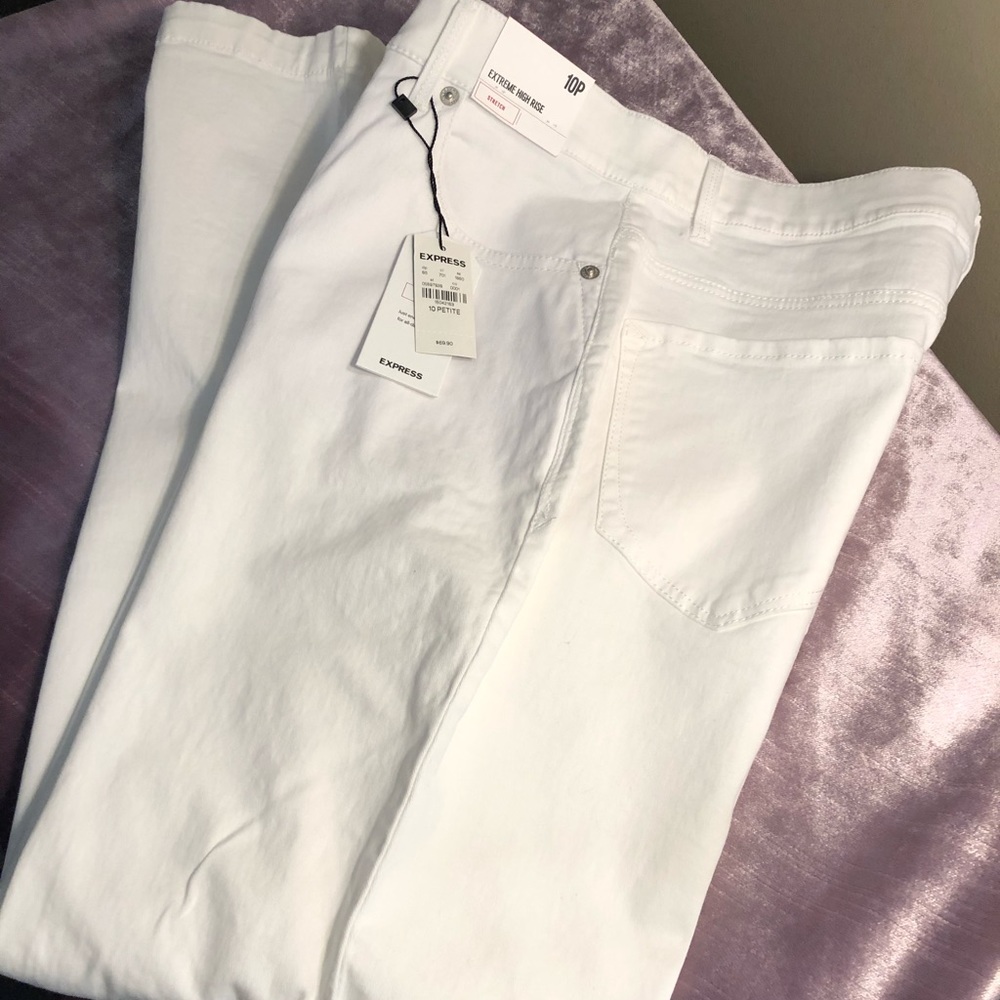 NWT Express White Pants